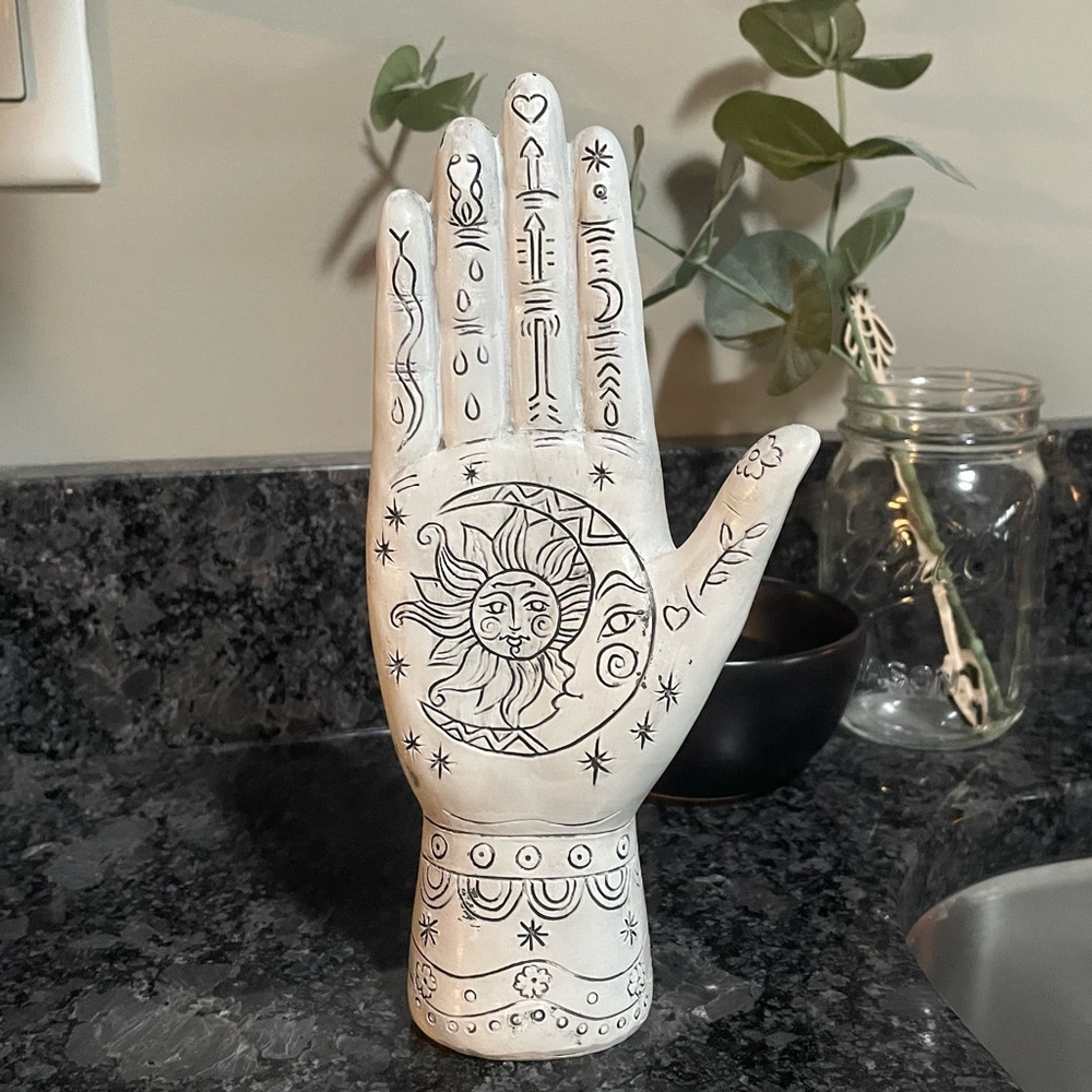 Earthbound Wooden Hand Decoration